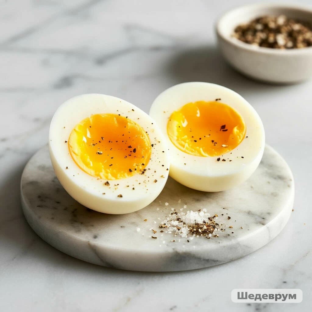 Отварное яйцо