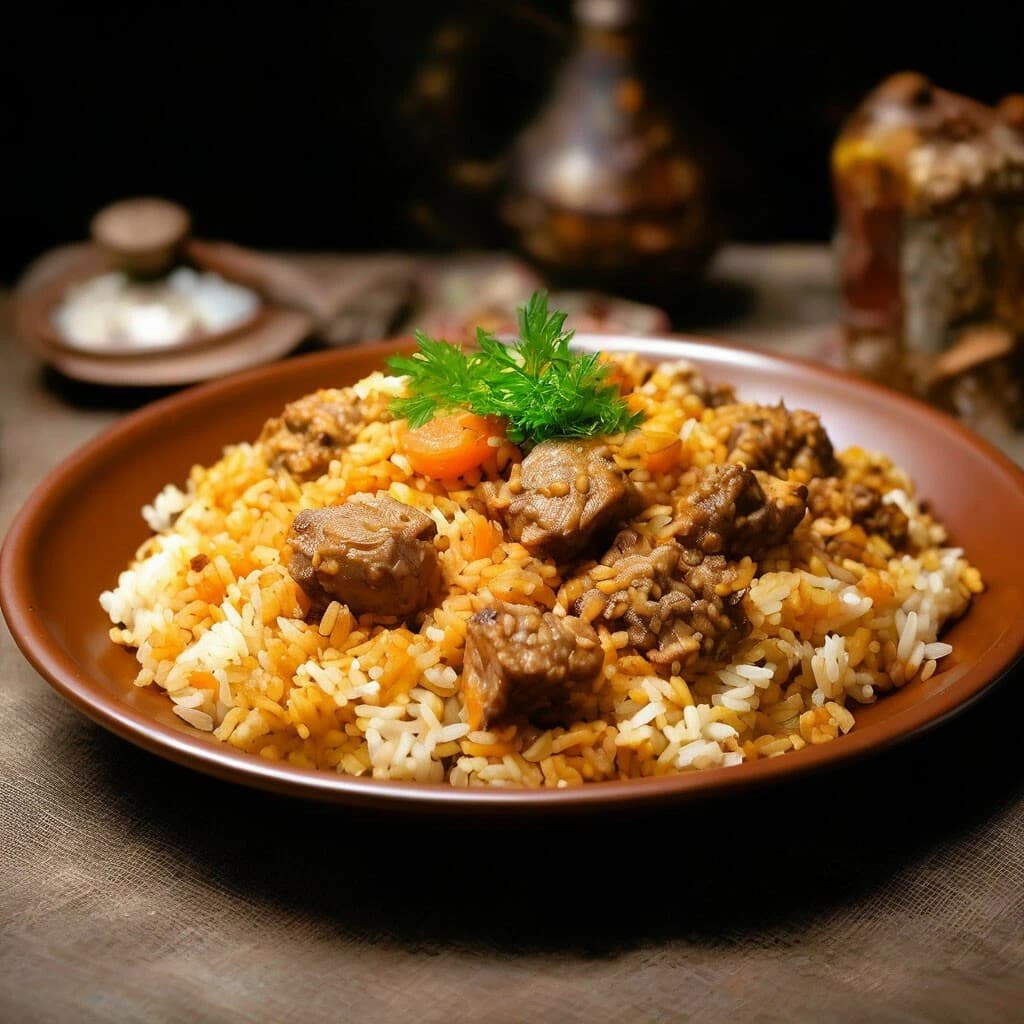 Плов с курицей