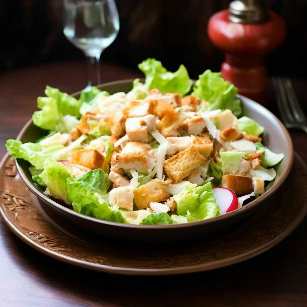 Цезарь с курицей