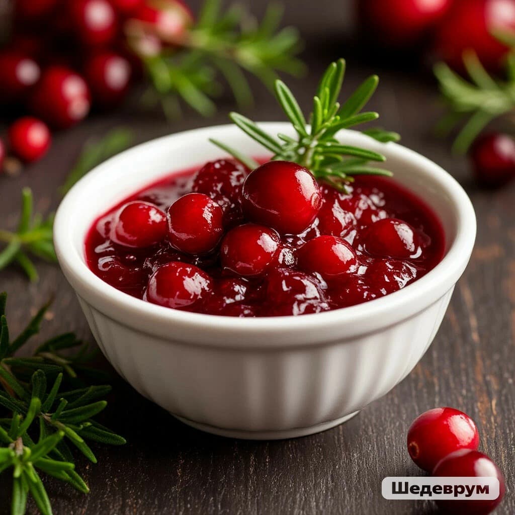 Брусничный соус