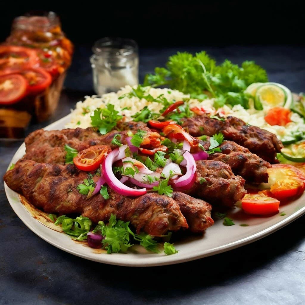 Люля-кебаб из говядины